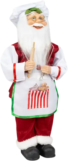 Joulupukki seisova 45 cm M - 5