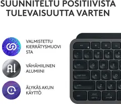 Logitech näppäimistö MX Keys S - 7