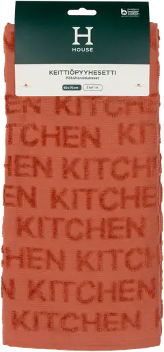 House keittiöpyyhe Kitchen 2 kpl terracotta - 2