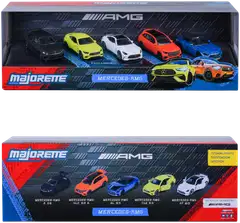 Majorette - Mercedes-AMG 5 auton lahjapakkaus, 1:64, 7,5 cm, die-cast - 4