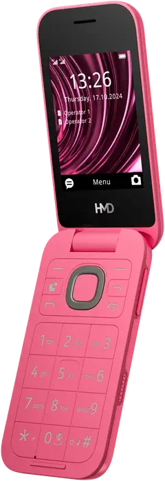 HMD Peruspuhelin 2660 Flip punainen - 4