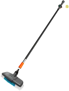 GARDENA Terassinpesuharja varrella Cleansystem, karkea - 1