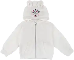 Ciraf lasten fleecetakki unicorn 25TC254003 - WHITE - 1