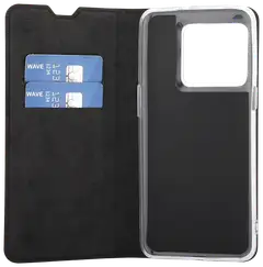 Wave Book Case, OnePlus 10T 5G, Musta - 3