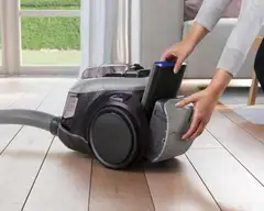 Electrolux PC91-4MG, pölypussiton pölynimuri, 7-vaiheinen suodatusjärjestelmä, pölysäiliö 1, 6 litraa, teleskooppiputki lukituksella, siivousulottuvuus 12 metriä pistorasialta, - 3