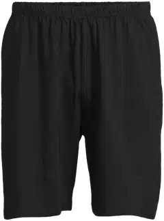 RATIA miesten shortsipyjama - musta/turkoosi - 3