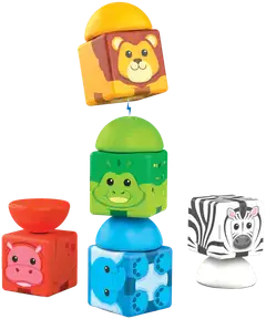 Geomag Magicube Stacking Safari -Rakennussetti - 3