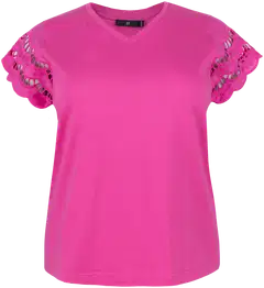 House naisten lyhythihainen trikoopusero, D-mitoitus - 18-2333TCX - 1