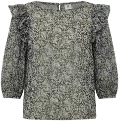 House lasten sifonkipaita - Black/grey - 1