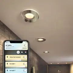 Philips Hue Adore -upotettava kohdevalo kylpyhuoneeseen 4.2W 2200-6500K 400LM - 5