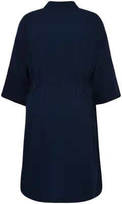 Now Curvy yksivärinen paitamekko 127192, D-mitoitus - Navy - 2