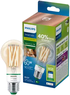 Philips Smart Lighting LED-filamenttilamppu 4.3W A60 E27 2700-6500K 903lm tunable white - 2