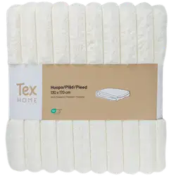 Tex Home huopa Fake fur 130 x 170 cm luonnonvalkoinen - 3