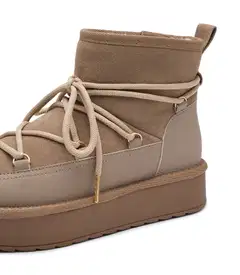 WKLY. naisten mokkaiset talvitennarit Ullis - Beige - 5