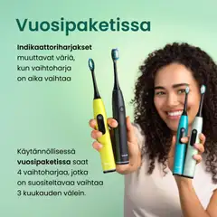 Beurer SC 4 kpl Protection Plus vaihtoharjoja sonic-sähköhammasharjaan - 9