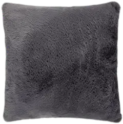 House sisustustyyny Faux fur 40 x 40 cm harmaa - 1