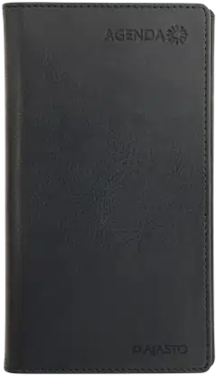 Ajasto taskukalenteri Agenda, musta - 1