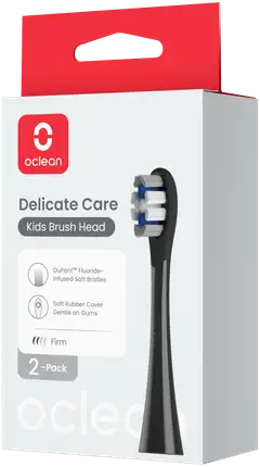 Oclean X Kids harjaspää musta 2 kpl C04000395 - 1