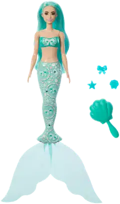Barbie Color Reveal Mermaid treasure -nukke - 4