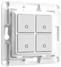 Shelly Seinäkytkin 4 - valkoinen - 1