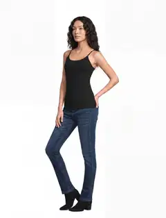 House naisten farkut Slim Fit - MID BLUE - 4