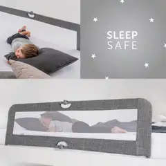 Hauck turvalaita lasten sängylle Sleep N Safe harmaa - 11
