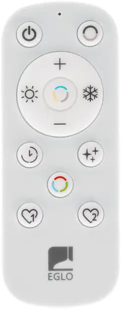 EGLO kattovalaisin Loretello LED 12W 35x35 cm musta/valkoinen - 4