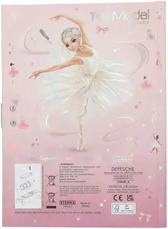 TOPModel Koodillinen & soiva päiväkirja BALLET - 3