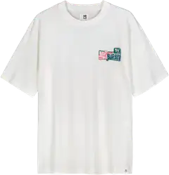 WKLY. miesten t-paita BB Burger - Cloud dancer - 1