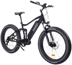 Swoop sähköfatbike Ranger 26" 7-vaihdetta musta - 2