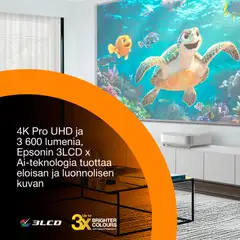 Epson Lifestudio Grand -projektori EH-LS670W - 8