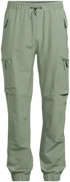 Luode12 miesten retkeilyhousut loose-fit 204L112668 - Oil Green - 2