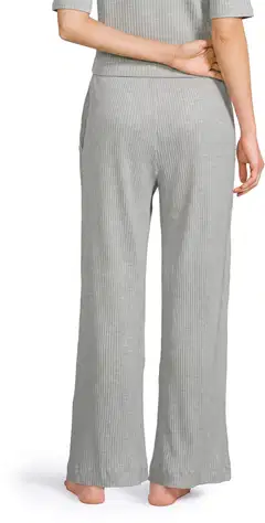 WKLY. naisten pyjamahousut 212W382646 - Grey melange - 3