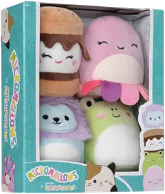 Squishmallows Micromallows hahmot 4 kpl - 3