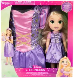Disney Princess nukke ja mekko Rapunzel - 1