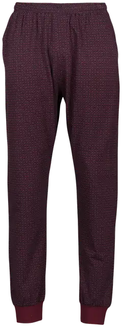 Black Horse miesten pyjama N057 - Red Wine Tile - 3