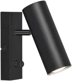 Sessak Lighting Piippu 1-os seinäspotti S62312-1MU musta - 1