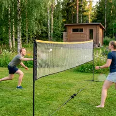 React sulkapalloverkko korkeus säädettävä  500x80 cm - 5