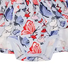 Muumi vauvojen bodymekko Perhospuisto 591641 - Vaaleansininen - 4