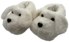 House lasten sisätossut Puppy - WHITE - 1