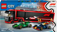 LEGO® City 60445 F1®-rekka ja F1®-autot RB20 ja AMR24, Autosetti - 2