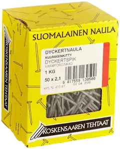 Koskensaaren Tehtaat Dyckertnaula kuumasink. 1kg 50x2,1mm - 1