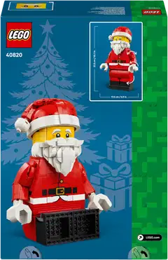 LEGO Seasons and Occasions 40820 Suurikokoinen joulupukkiminihahmo - 4