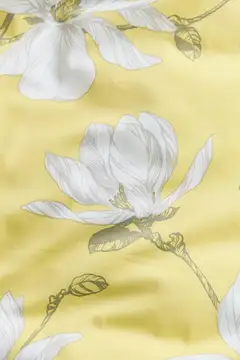 Finlayson satiini pussilakanasetti Magnolia 150X210+50X60 keltainen - 6