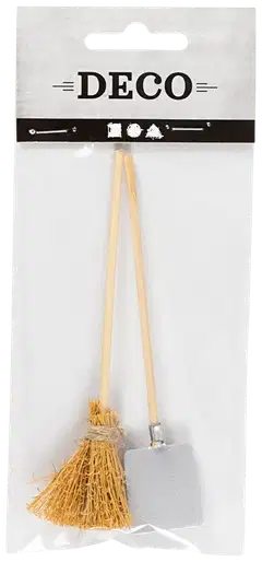 Creativ Company lapio ja luuta, miniatyyri - 2