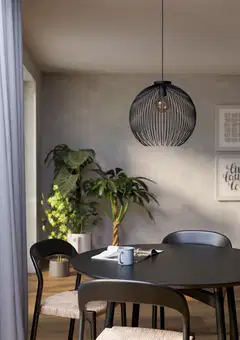 EGLO riippuvalaisin Venezuela E27 musta - 4