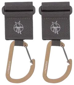 Lässig kassikoukut Hooks antrasiitti 2 kpl - 1