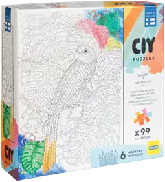 Peliko palapeli Color it Yourself 99 palaa tussit, erilaisia - 8