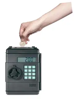 Icon kassakaappi eurokolikkolaskurilla - 2