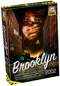 Tactic lautapeli Crime Scene Brooklyn 2002 EN - 1